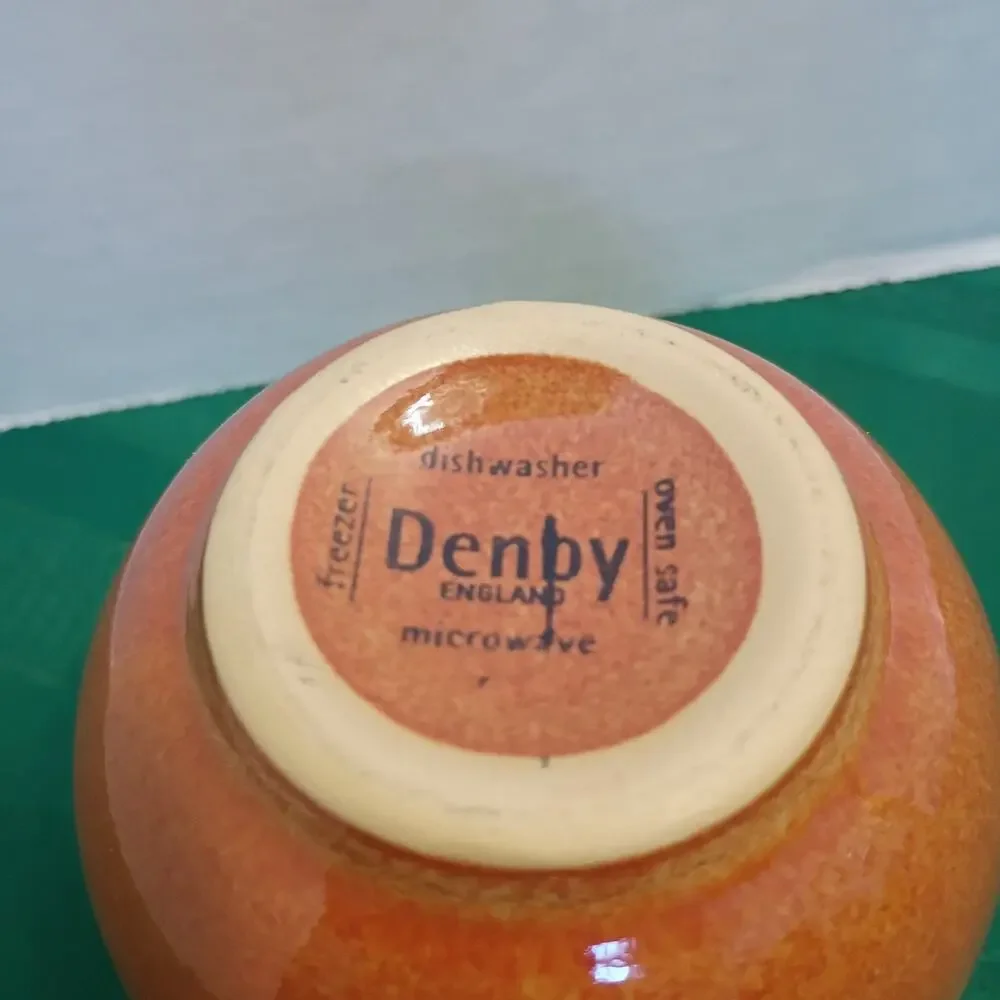 Denby Langley England Fire Chilli Small Milk Creamer Jug 3.25